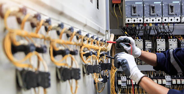 Professional Electrician technician working in Eton, GA